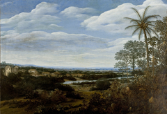 Landscape with a Boa by Frans Post