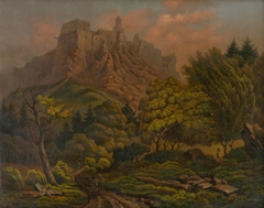 Landscape with Castle by Anonymous