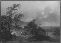 Landschaft by Johann Friedrich Alexander Thiele