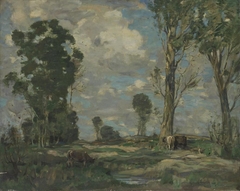 Landschaft mit Kühen by James Whitelaw Hamilton