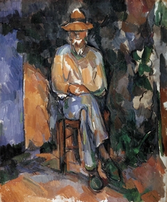 Le Jardinier Vallier (The Gardener Vallier) by Paul Cézanne