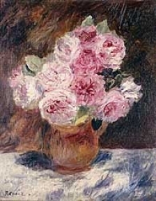 Les Roses by Auguste Renoir