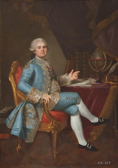 Louis-Stanislas-Xavier, comte de Provence (later King Louis XVIII, King of France) (1755-1824) by Joseph Boze