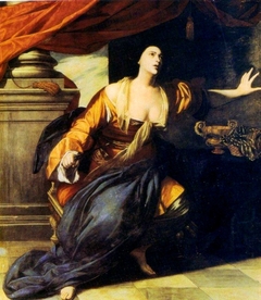 Lucretia by Artemisia Gentileschi