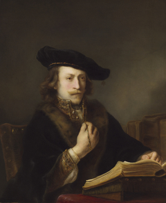 Man with a Book by Ferdinand Bol