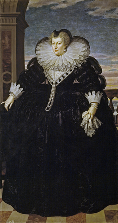 Marie de' Medici as widow by Frans Pourbus the Younger