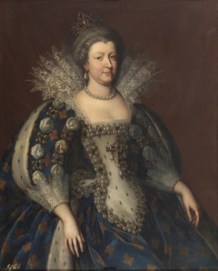 Marie de' Medici Queen of France by Charles Beaubrun