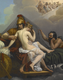 Mars and Venus Surprised by Vulcan by Alexandre C. Guillemot