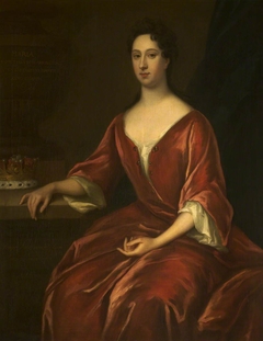 Mary Langham, Countess of Warrington (1652/3-1690/1) by Jonathan Richardson