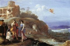 Mercury and Herse by Cornelius van Poelenburgh