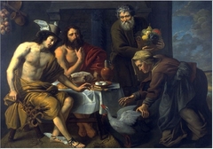 Mercury and Jupiter in the House of Philemon and Baucis by Jacob van Oost