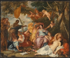 Mirtillo Crowning Amarillis by Anthony van Dyck