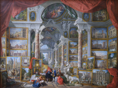 Modern Rome by Giovanni Paolo Panini