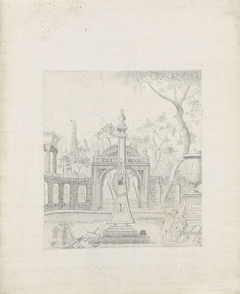 Monument voor Hendrik Hooft Danielsz., 1794 by Unknown Artist