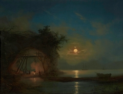 Moonlit Night by Ivan Aivazovsky