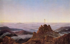 Morning in the Riesengebirge by Caspar David Friedrich