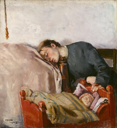 Mother and Child by Christian Krohg