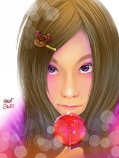 My sister by RAK9art