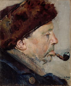 Niels Gaihede by Christian Krohg