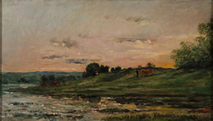 On the Oise by Charles-François Daubigny