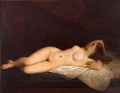 Oriental Odalisque by Raymond Monvoisin