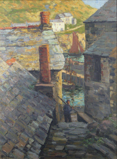 Polperro, Cornwall by Herbert Ivan Babbage