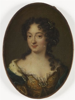 Portrait de Anne de Bavière, femme de Honoré-Jules, prince de Condé by Jean-Marie Ribou