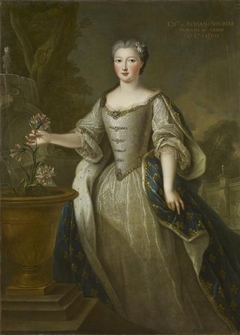 Portrait de Caroline de Hesse-Rheinfels, duchesse de Bourbon, princesse de Condé by Pierre Gobert