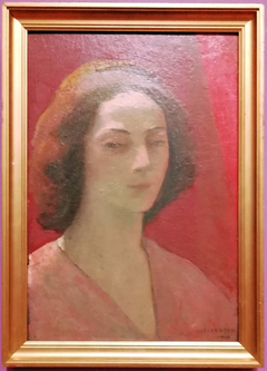 Portrait de Jacqueline Marval by Jules Flandrin