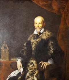 Portrait of a Genoese Nobleman by Bernardo Strozzi