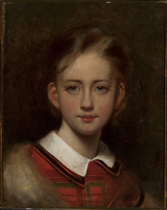 Portrait of a girl by Artur Grottger