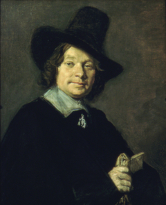 Portrait of a man by Frans Hals