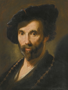 Portrait of a Man with a Pointed Beard by Jacques des Rousseaux