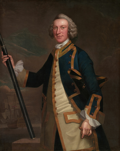 Portrait of a Naval Officer by John Wollaston the Younger