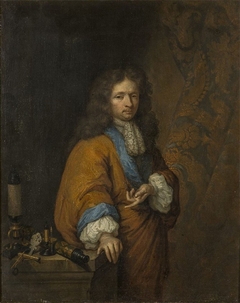 Portrait of a Scholar by Constantijn Netscher