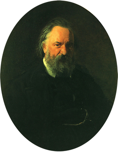 "Portrait of Alexander Herzen" by Nikolai Ge