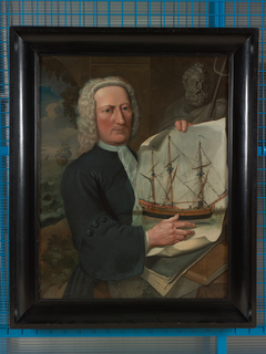 Portrait of an unknown ship-owner or a captain by Willem Muys