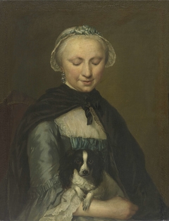 Portrait of Antoinette Métayer, Oldest Sister of Louis Métayer by George van der Mijn