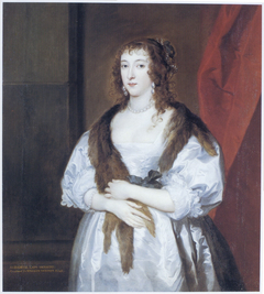 Portrait of Elizabeth Dormer (d.1635), echtgenote van Edward Somerset, 2nd Marquess of Worcester by Anthony van Dyck