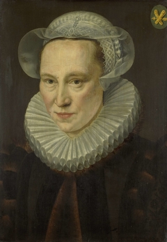 Portrait of Grietje Pietersdr Codde (died 1607) by Adriaen Thomasz Key