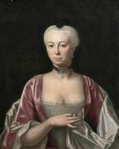 Portrait of Johanna de Marees (1736-1766) by onbekend