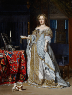 Portrait of Lucia Wijbrants (1638-1719) by Gabriël Metsu