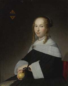 Portrait of Margaretha Dicx (1634-1697) by Johannes Cornelisz Verspronck