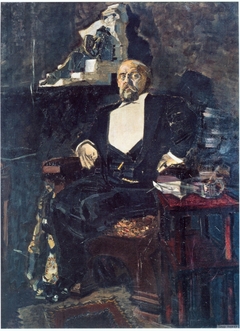 Portrait of Savva Mamontov by Mikhail Vrubel