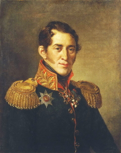 Portrait of Sergei Volkonsky by Vasily Andreevich Tropinin