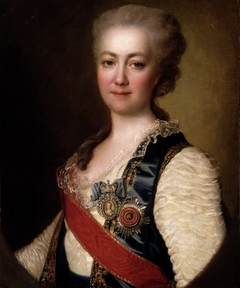 Portrait of Yekaterina Dashkova by Dmitry Levitzky