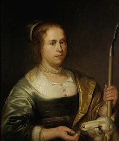 Portrait of young girl by Jacob Gerritsz Cuyp