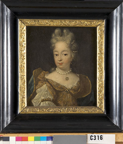 Portret van een jonge vrouw van de familie Hoynck van Papendrecht by Anonymous