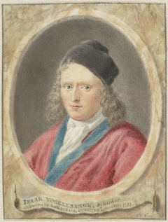 Portret van Isaac Vogelsanck by Cornelis van Noorde