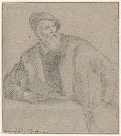 Portret van Titiaan by Titiaan